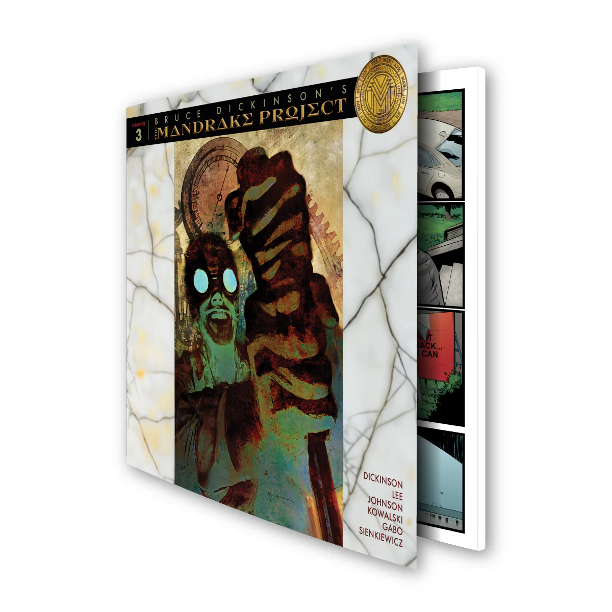 Bruce Dickinson's THE MANDRAKE PROJECT: Issue 3 - Deluxe Edition - Image 6