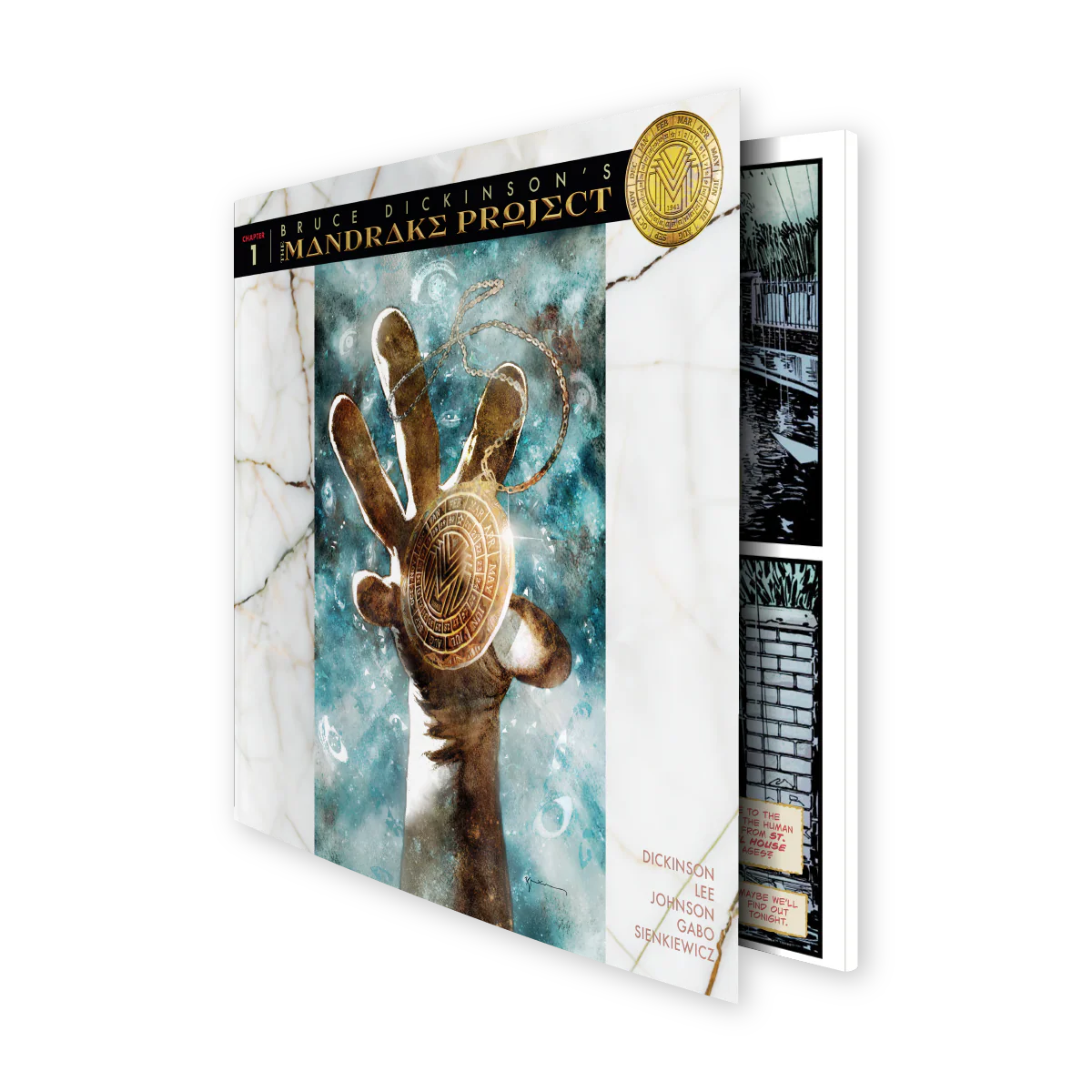 Bruce Dickinson's THE MANDRAKE PROJECT: Issue 1  - SIGNED Edition - 666 Available - Image 4