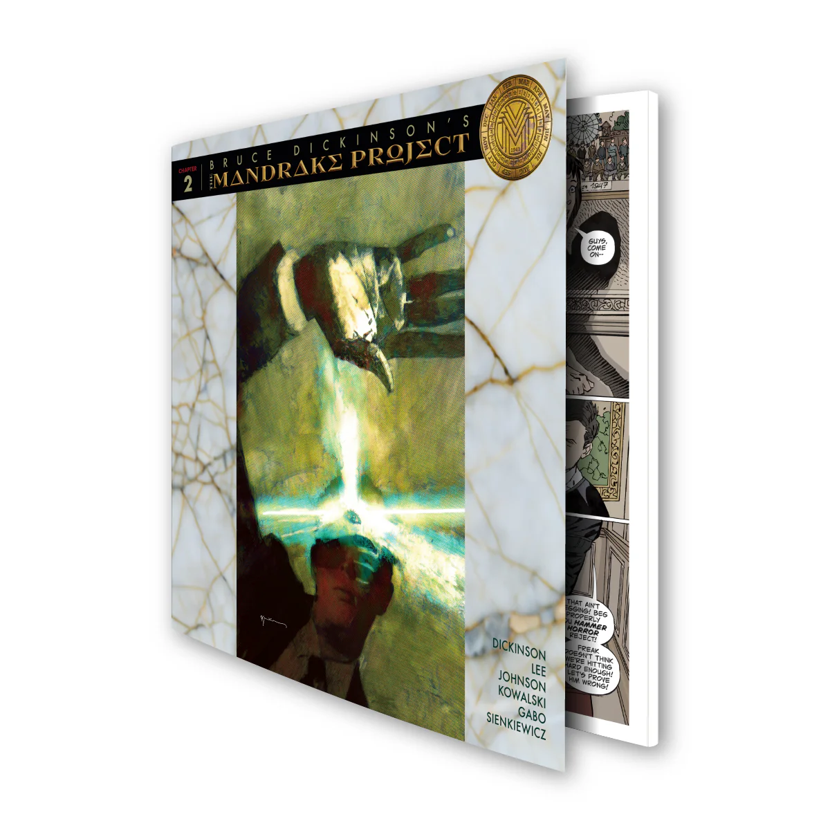 Bruce Dickinson's THE MANDRAKE PROJECT: Issue 2 Standard Edition - Image 2