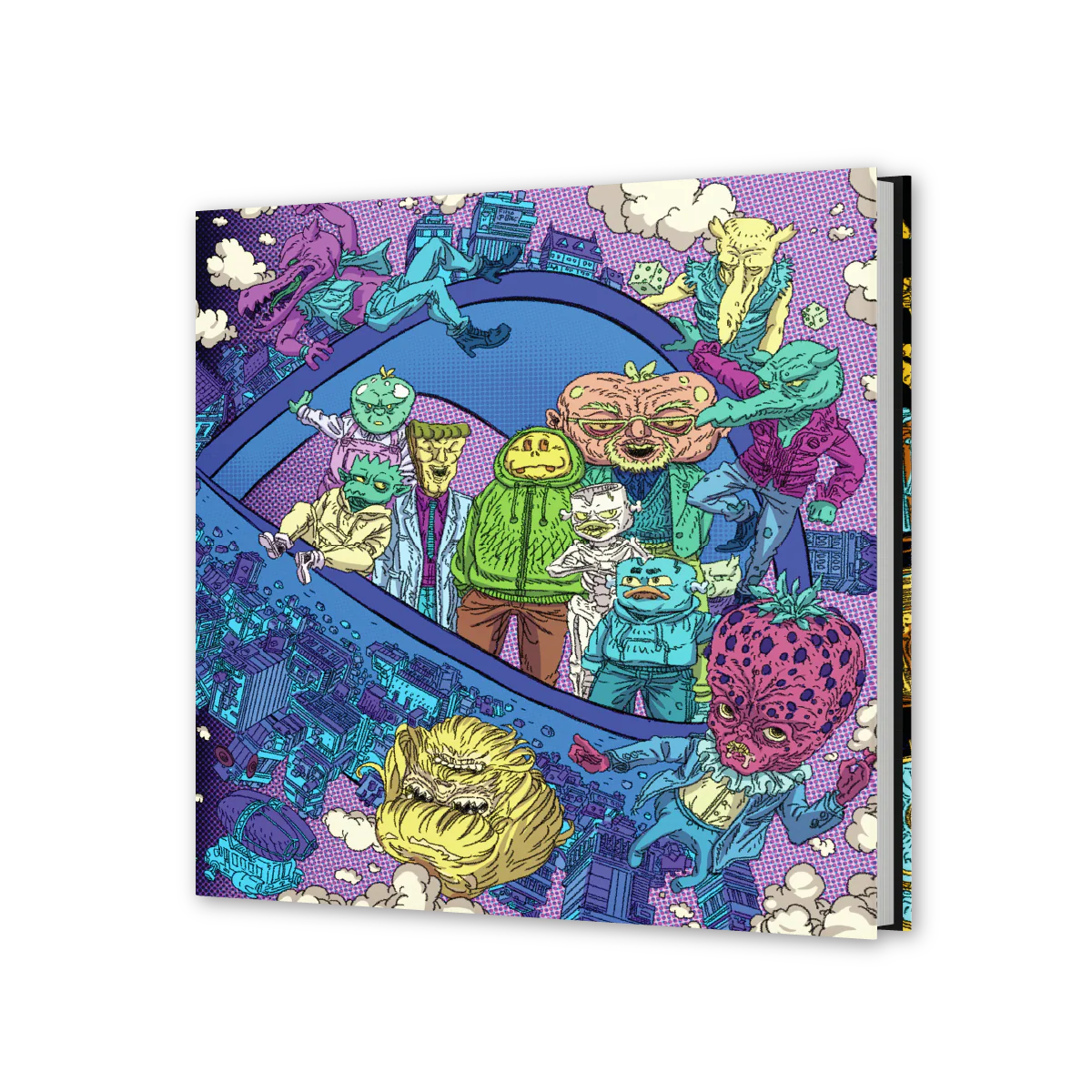 Dance Gavin Dance: Night of the Fruit Mafia // Dance of the Robot - Graphic Novel (Deluxe Vinyl Edition) - Image 6
