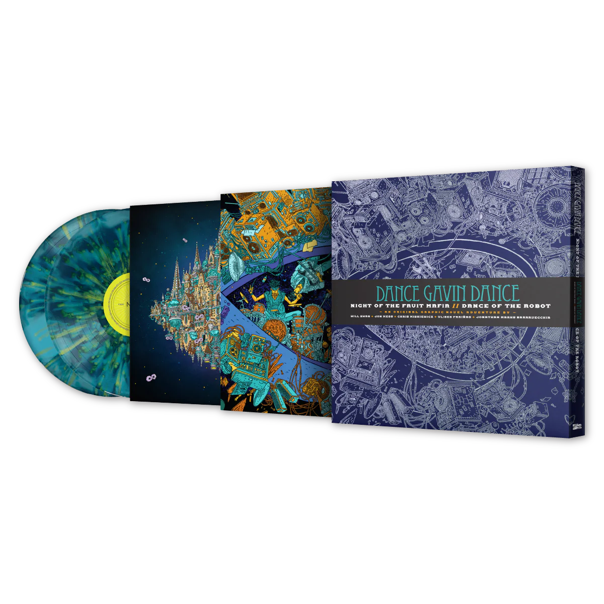 Dance Gavin Dance: Night of the Fruit Mafia // Dance of the Robot - Graphic Novel (Signed Platinum Edition) - Image 3