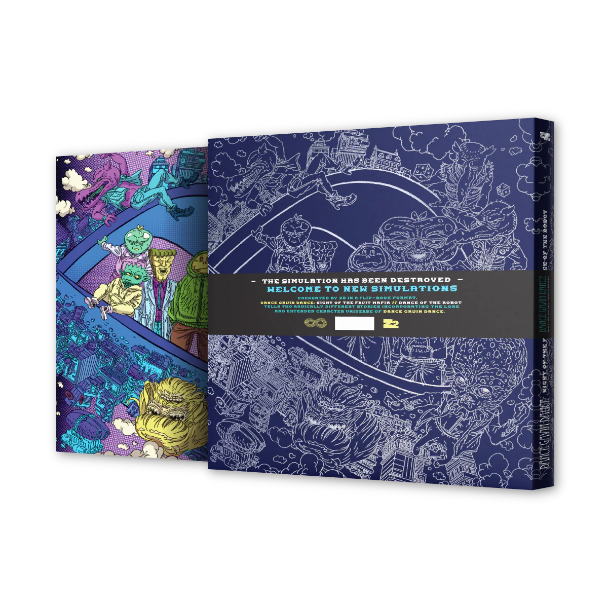 Dance Gavin Dance: Night of the Fruit Mafia // Dance of the Robot - Graphic Novel (Signed Platinum Edition) - Image 7