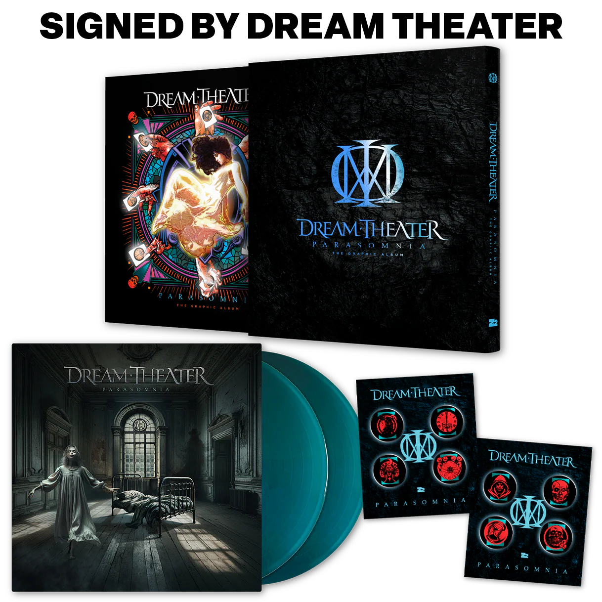 Dream Theater: Parasomnia – The Graphic Album (Signed Platinum Edition)