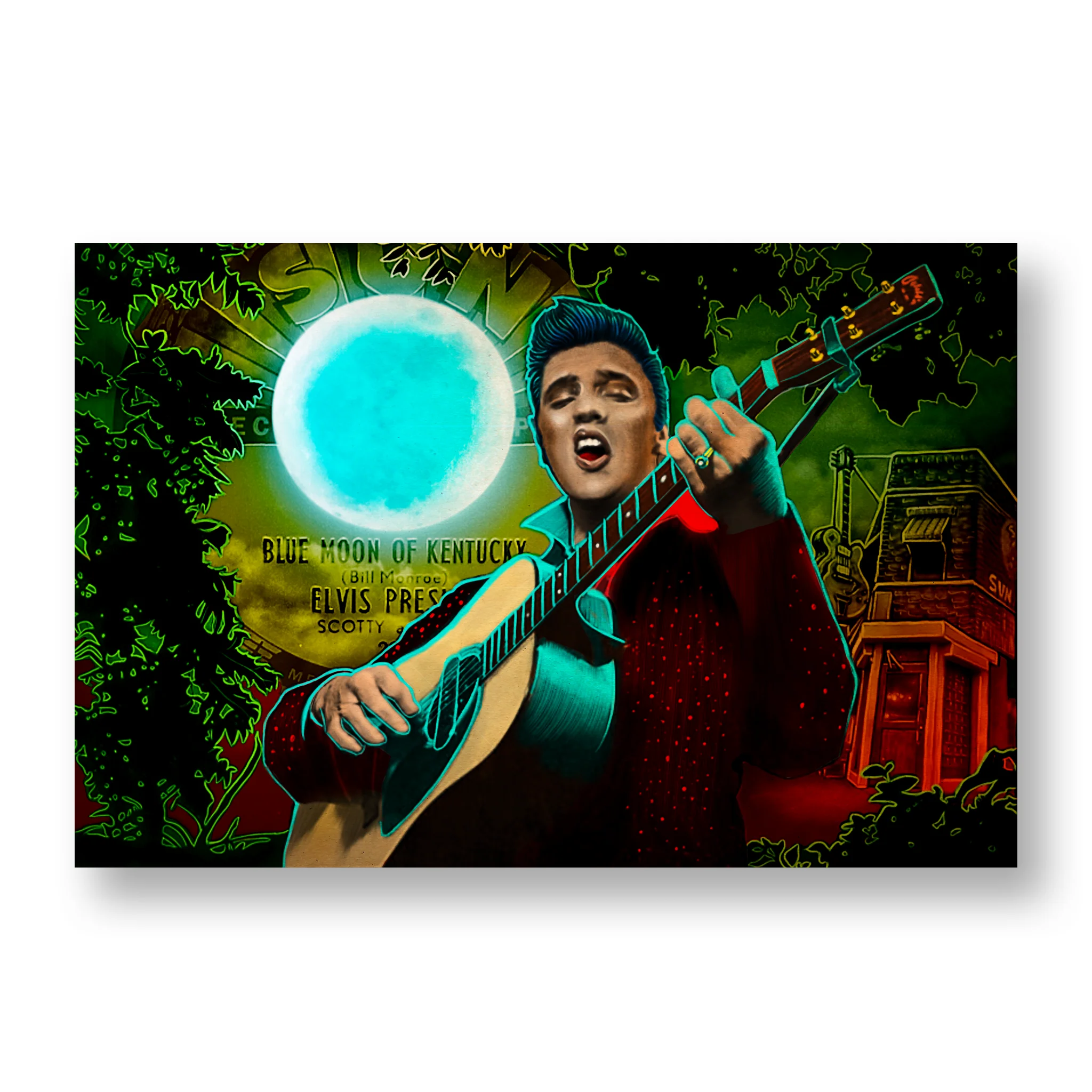Elvis: The Official Graphic Novel SIGNED Super Deluxe Edition - Image 3
