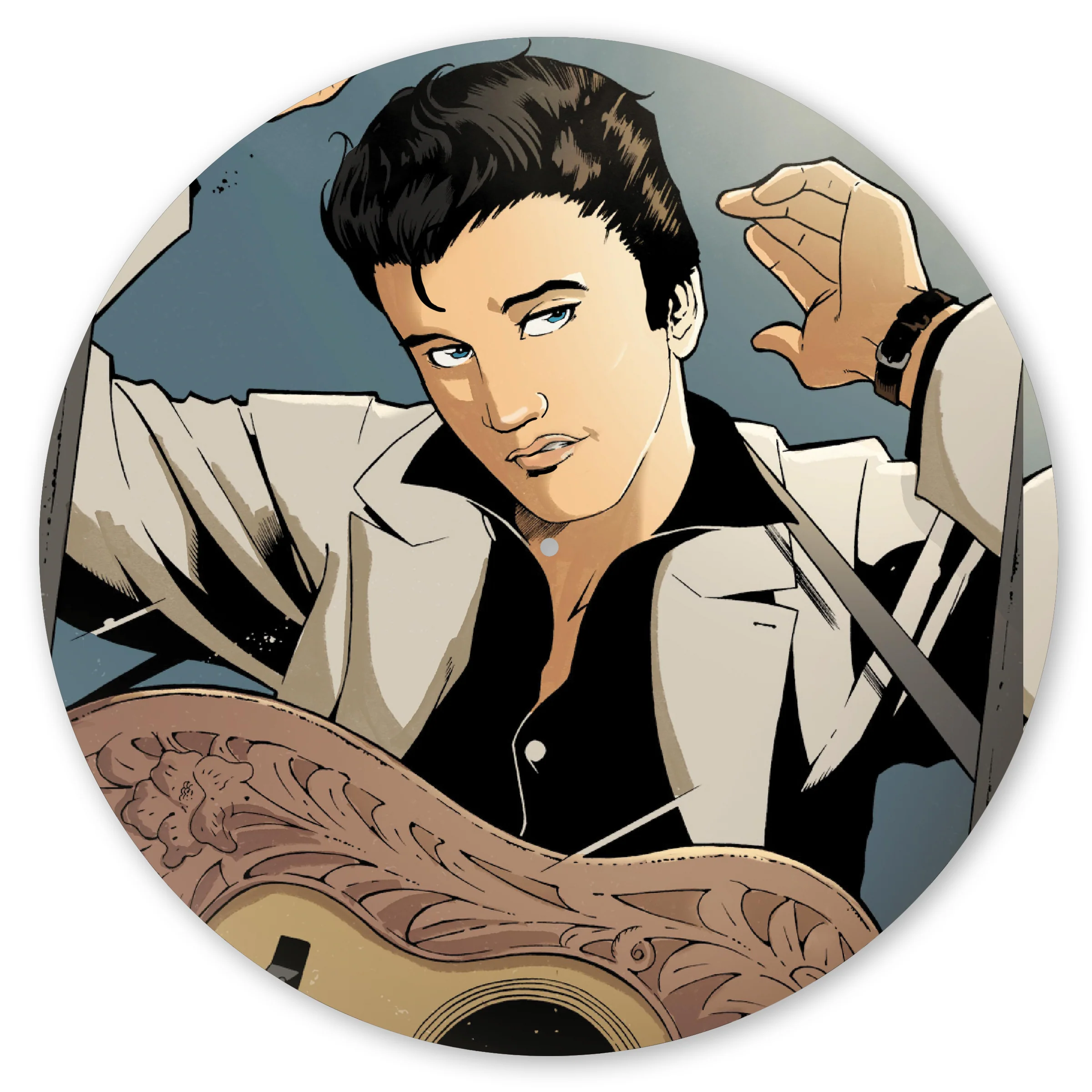 Elvis: The Official Graphic Novel SIGNED Super Deluxe Edition - Image 6