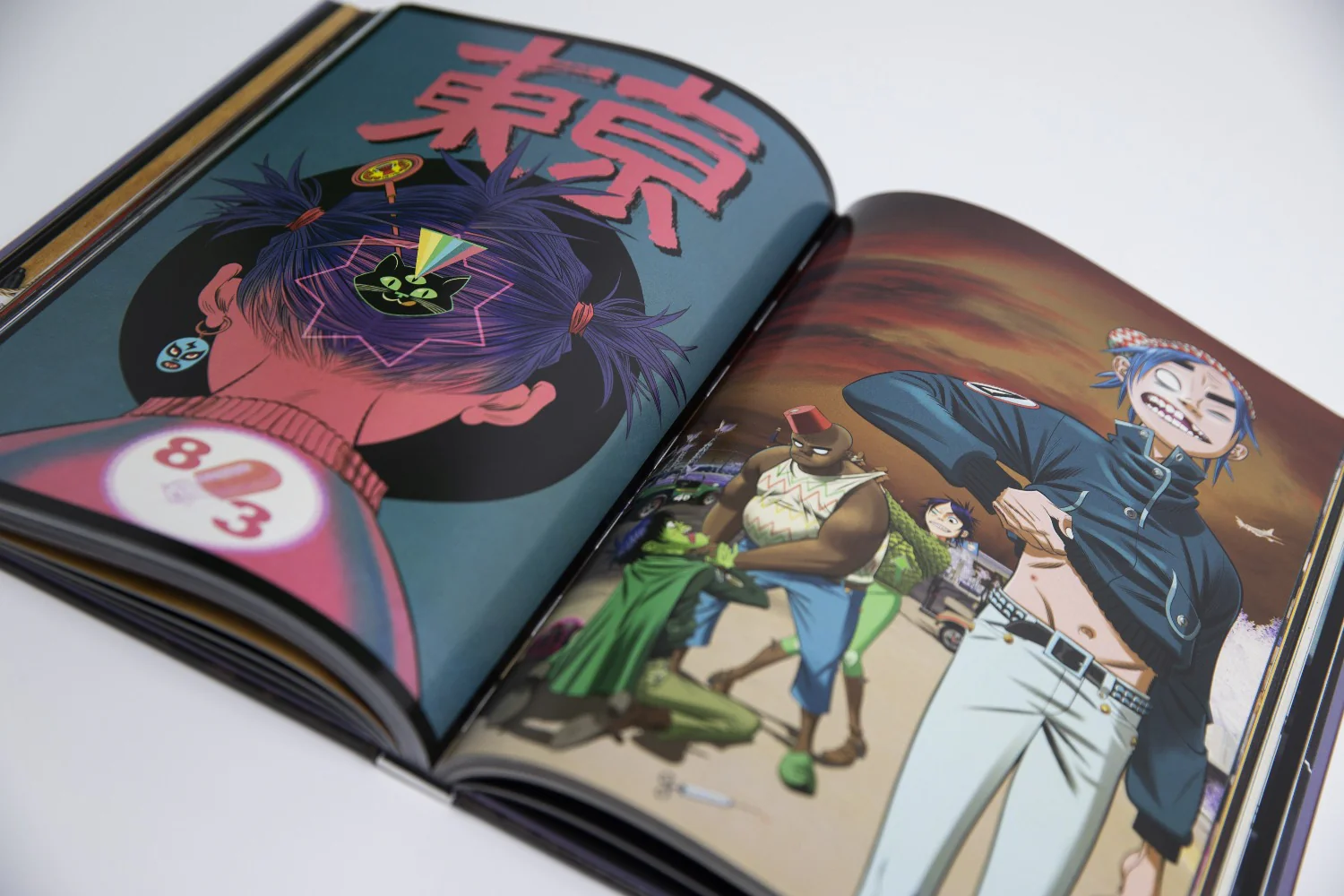 Gorillaz Almanac - Oversized Edition Book - 17 x 12 inches! - Image 5