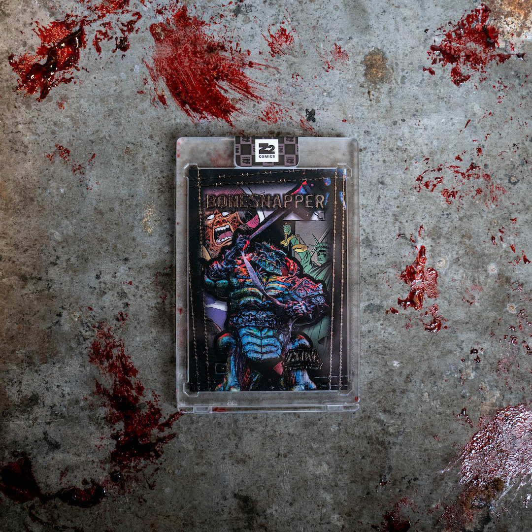 GWAR: Trading Card - BONESNAPPER - #'d to 99 - Image 2