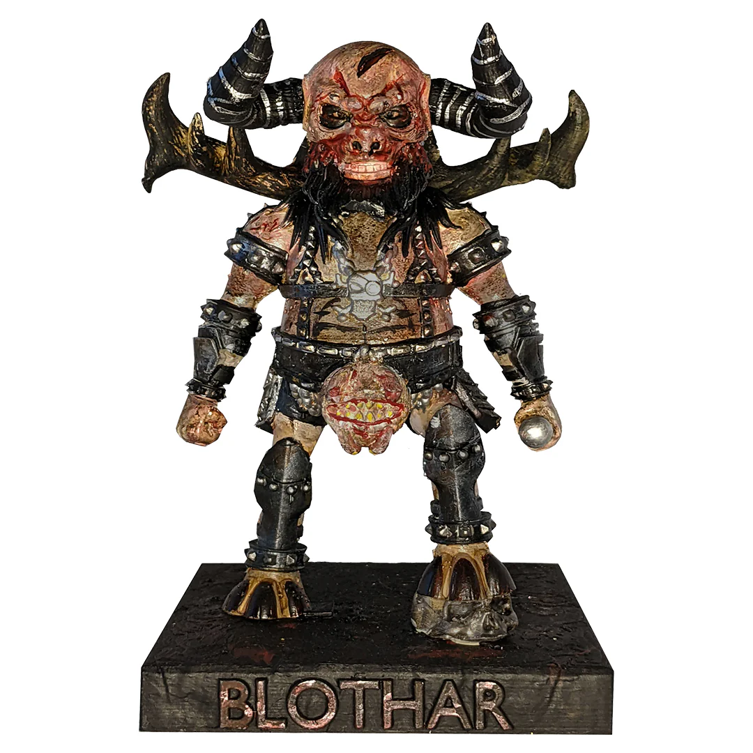 GWAR: 'The New Dark Ages' Limited Edition LP + Blothar Bobblehead - Image 3