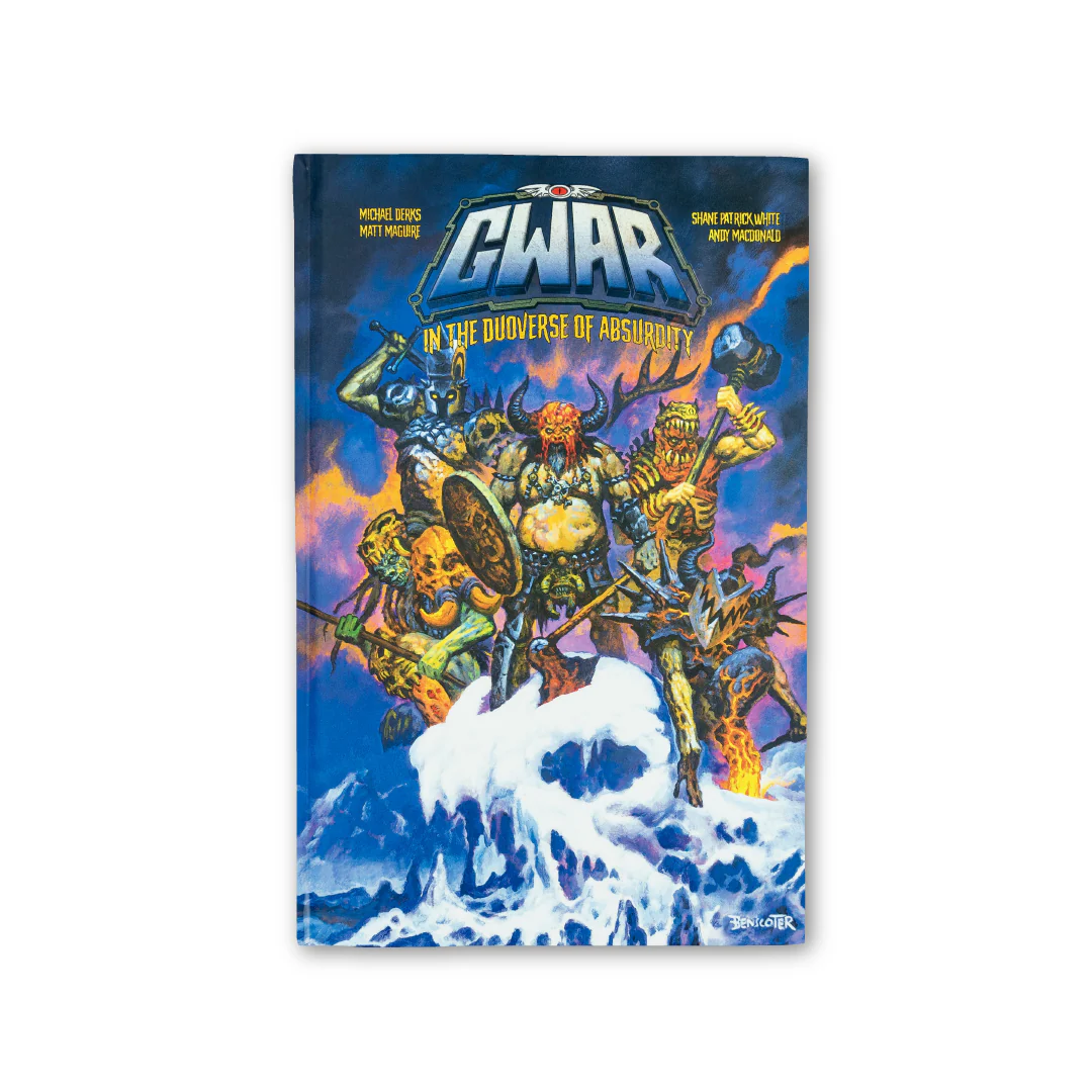 GWAR: 'The New Dark Ages' LP - Exclusive Sunbolt Color Variant and Softcover Book - Image 2