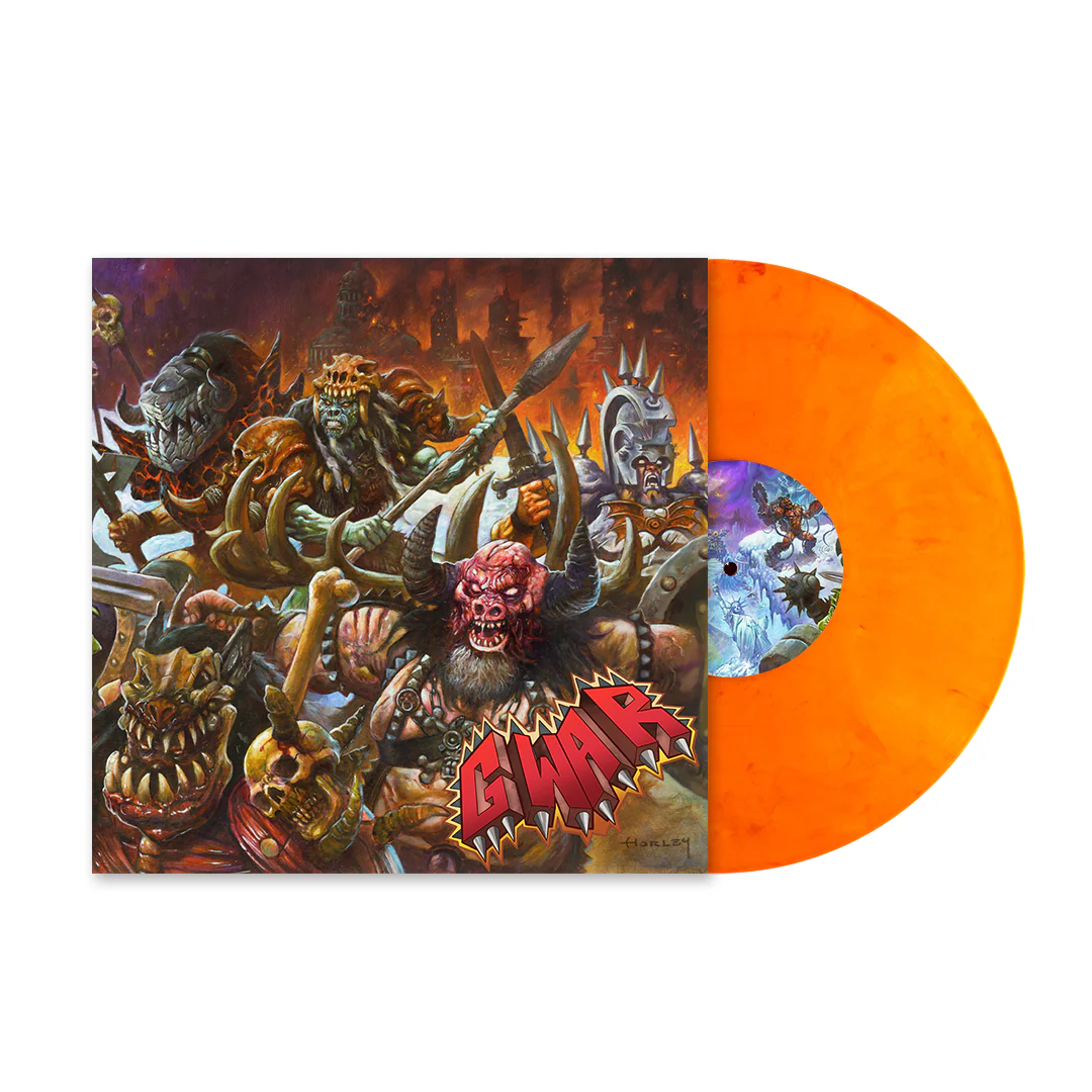 GWAR: 'The New Dark Ages' LP - Exclusive Sunbolt Color Variant and Softcover Book - Image 4