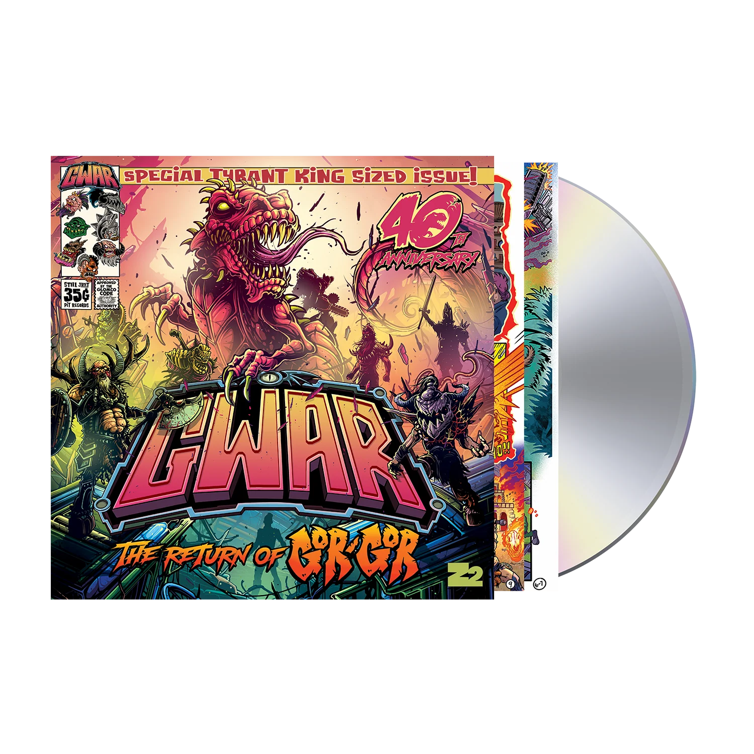 GWAR: 'The Return of Gor Gor' CD