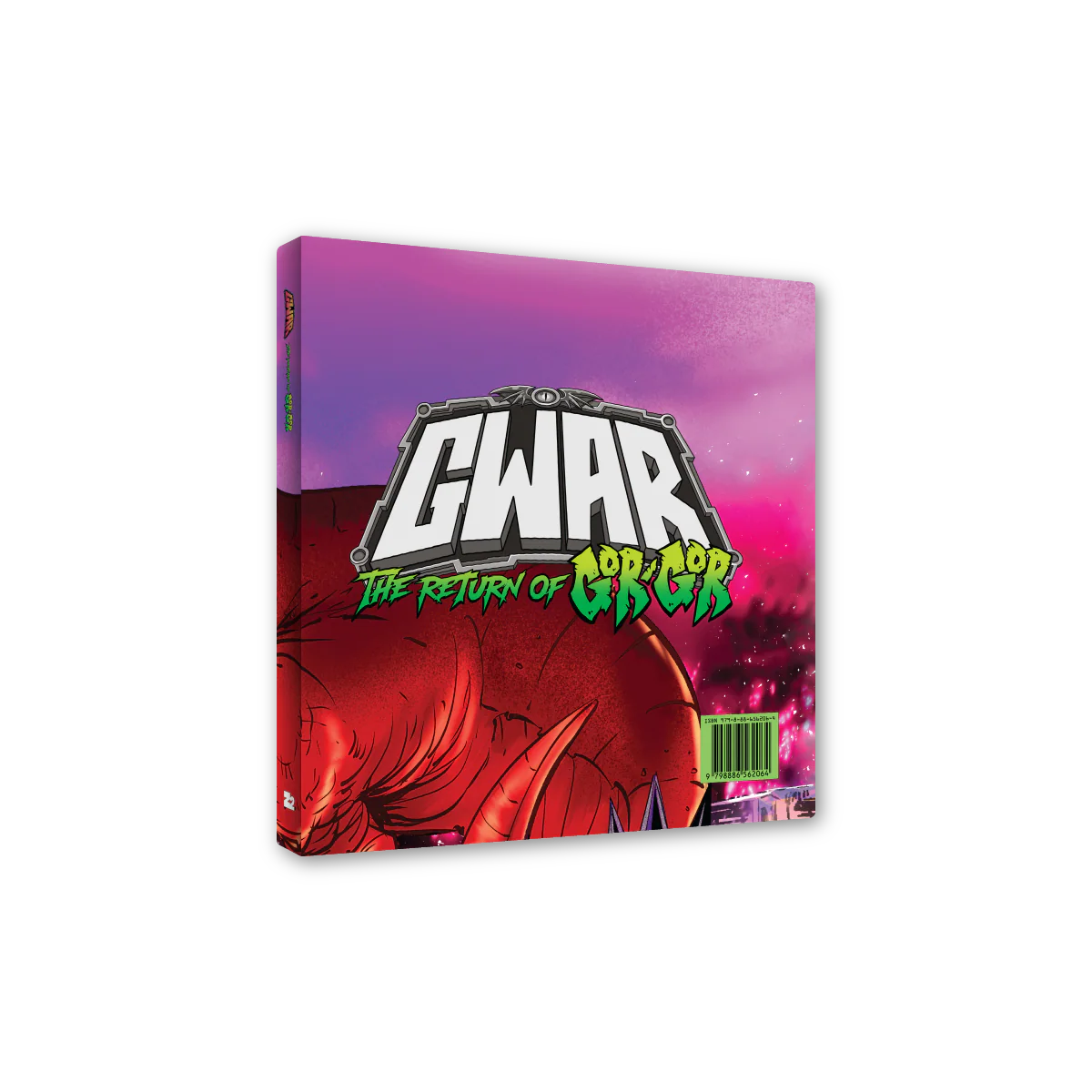 GWAR: 'The Return of Gor Gor' Signed Platinum Edition Comic Book + Vinyl LP (Limited Edition Fruit Punch) - Image 4