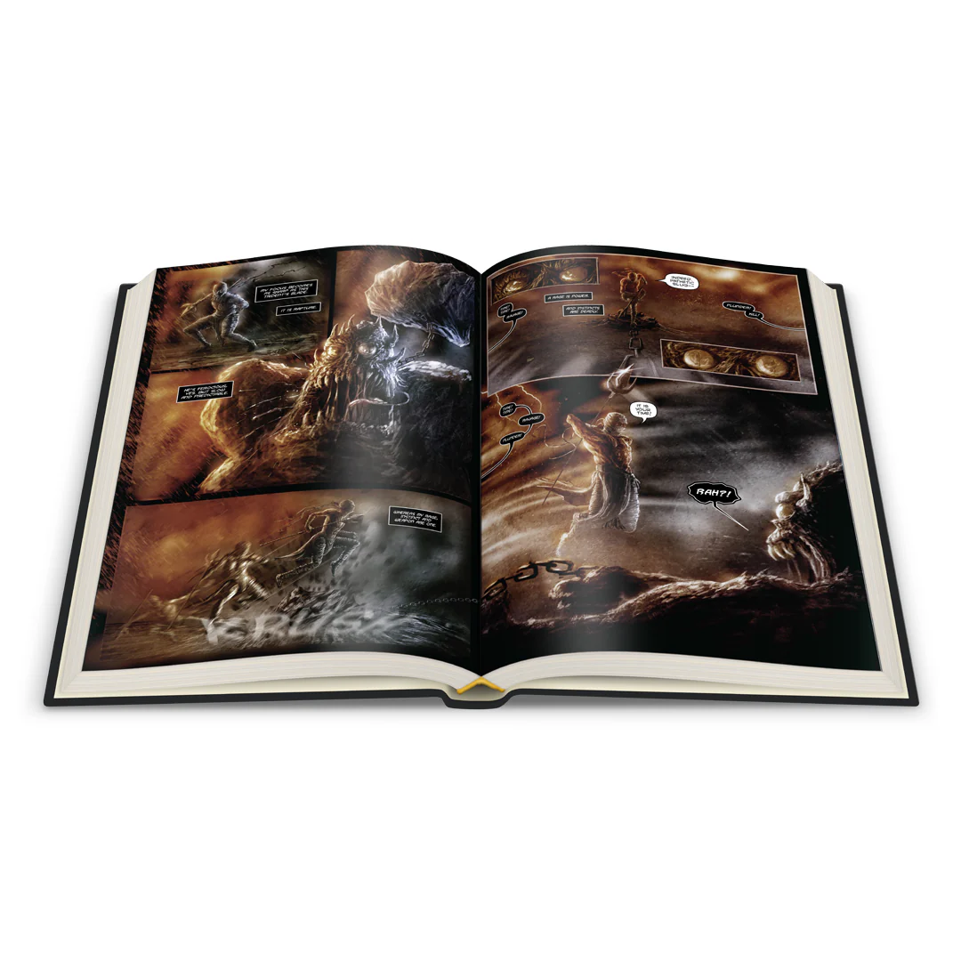 In Flames Presents: The Jester's Curse Graphic Novel - Deluxe Bundle - Image 7