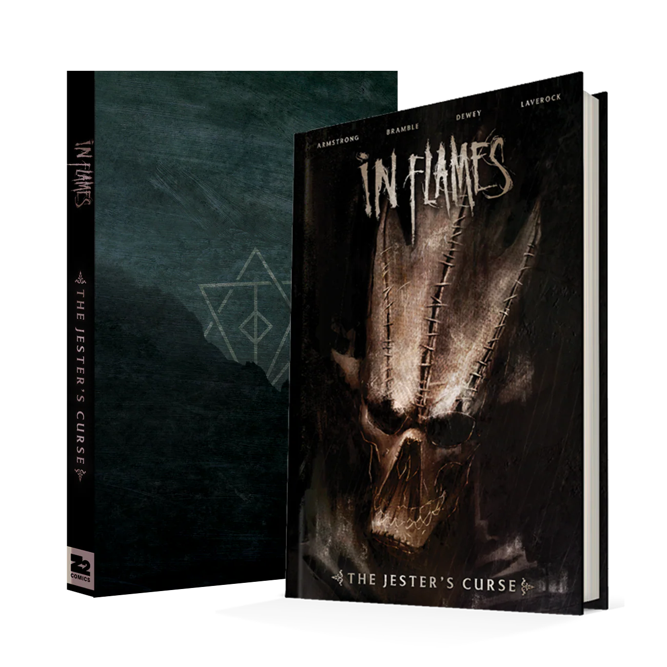 In Flames Presents: The Jester's Curse Graphic Novel - SIGNED Platinum Edition - Image 2