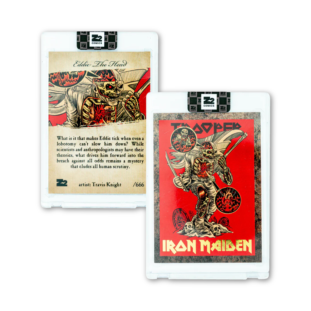 Iron Maiden: Piece Of Mind - "The Trooper" Special Edition II Hardcover Bundle - Image 2