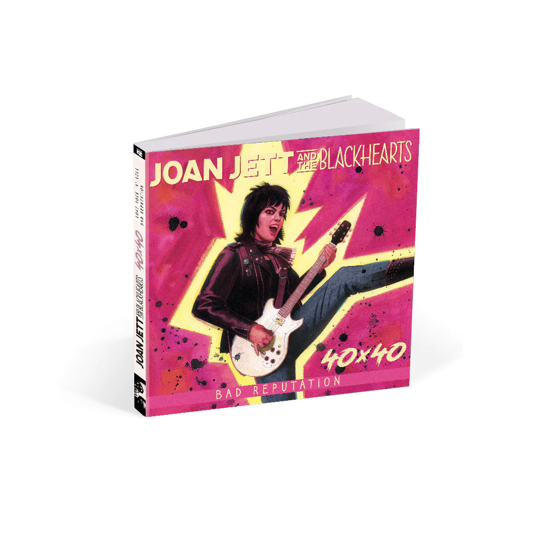 JOAN JETT & THE BLACKHEARTS - 40x40: Bad Reputation/I Love Rock 'n' Roll - Hardcover Book - Image 4