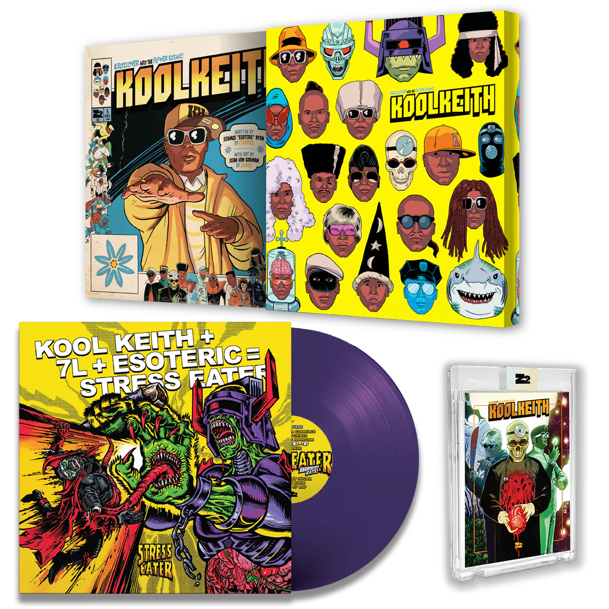 KOOL KEITH: KROSSOVER INTO THE FLOWER KOSMIC (Signed Platinum Edition)