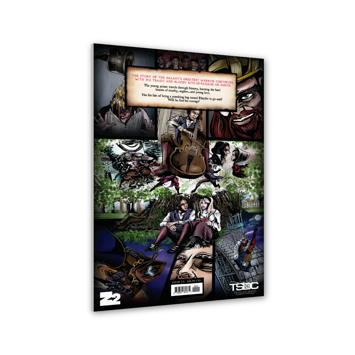 Metal Warrior Issue #02: Pskydin's Descent - Image 2