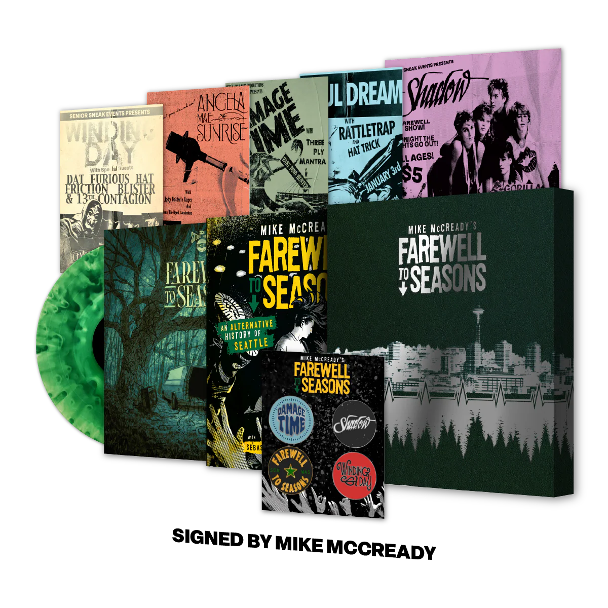 Mike McCready’s Farewell to Seasons + Vinyl LP (Signed Platinum Edition)
