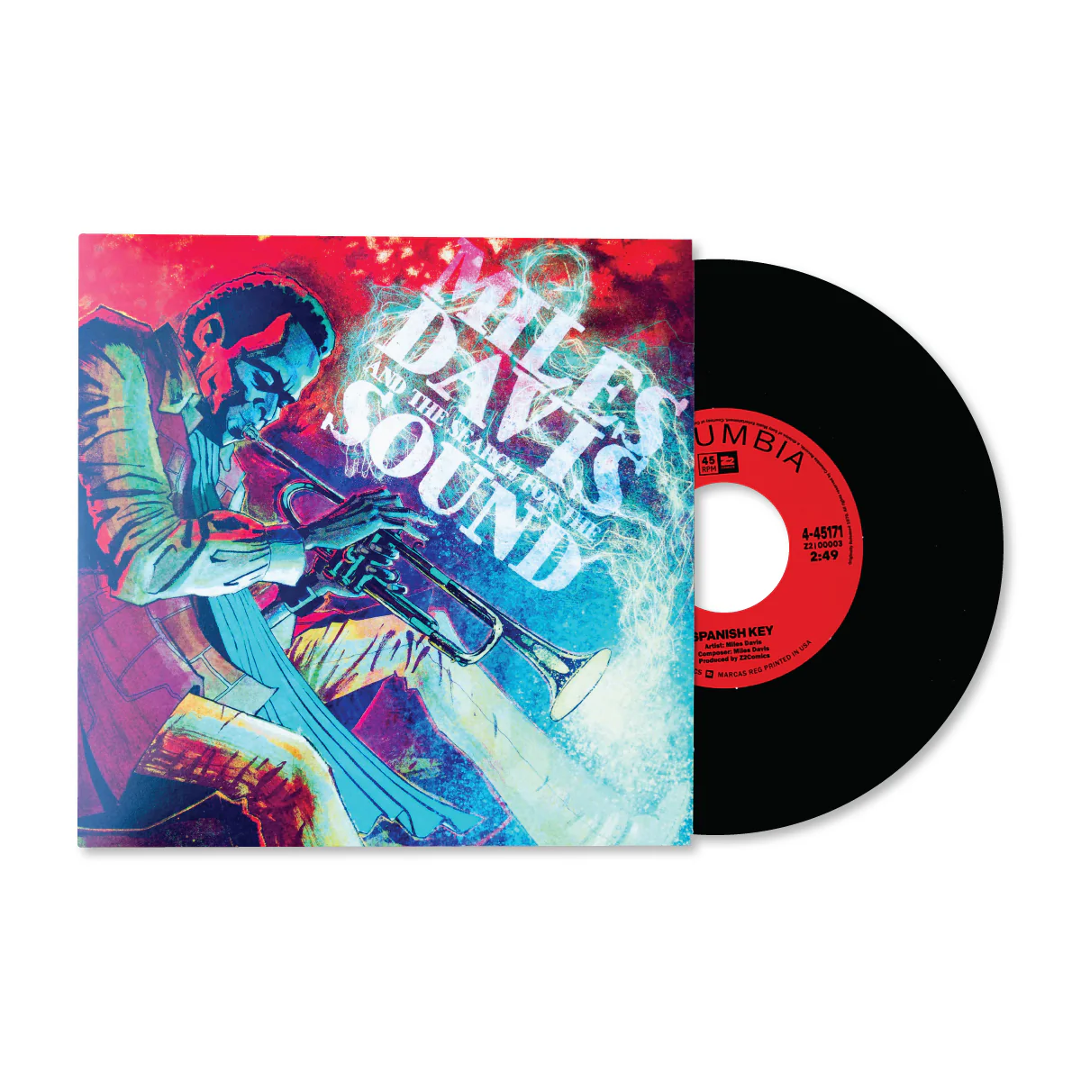 Miles Davis and the Search for the Sound - 7" Vinyl and Hardcover Book - Image 2