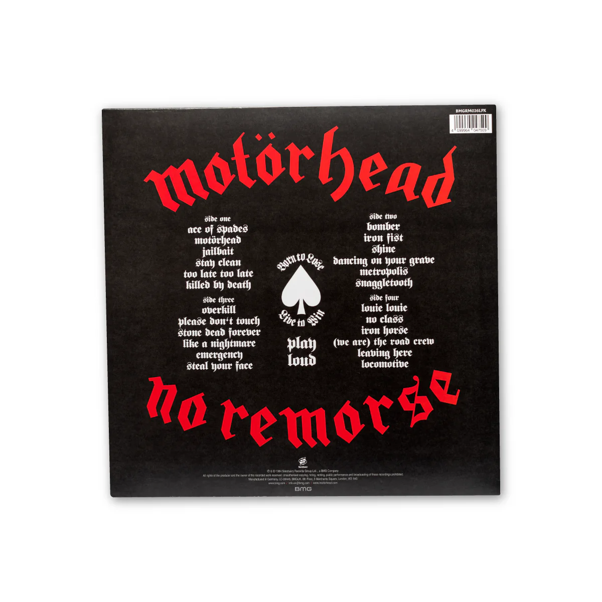 Motörhead - No Remorse Limited Edition White Vinyl 2-LP - Image 4