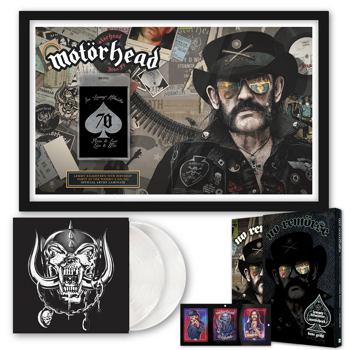 NO REMORSE: THE ILLUSTRATED TRUE STORIES OF LEMMY KILMISTER AND MOTÖRHEAD - ALL ACCESS EDITION