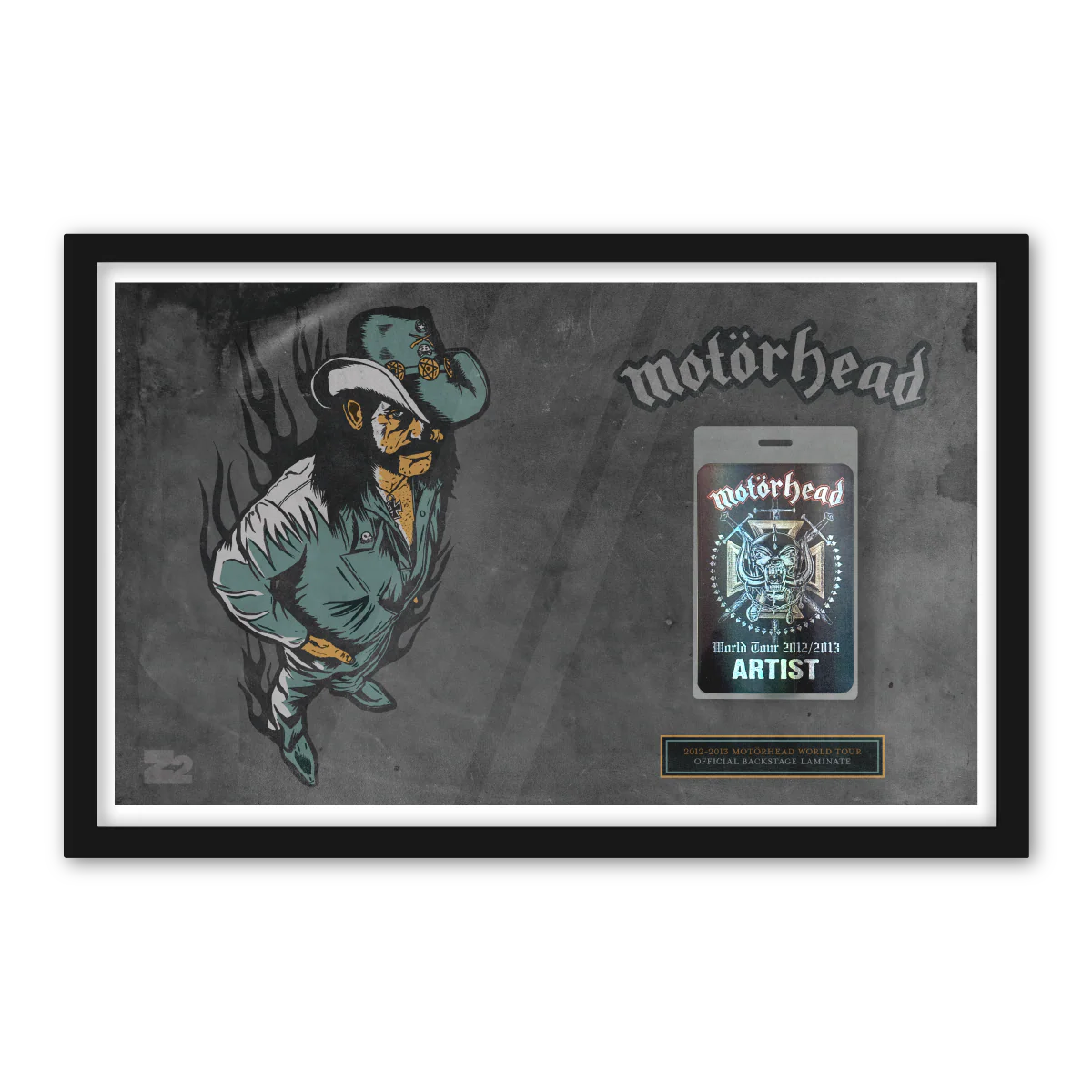 NO REMORSE: THE ILLUSTRATED TRUE STORIES OF LEMMY KILMISTER AND MOTÖRHEAD - BACKSTAGE EDITION EDITION - Image 2