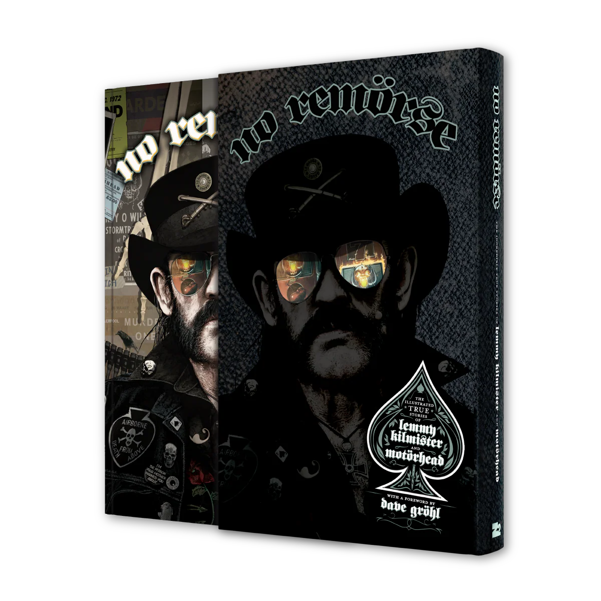 NO REMORSE: THE ILLUSTRATED TRUE STORIES OF LEMMY KILMISTER AND MOTÖRHEAD - DELUXE + VINYL 2-LP EDITION - Image 3