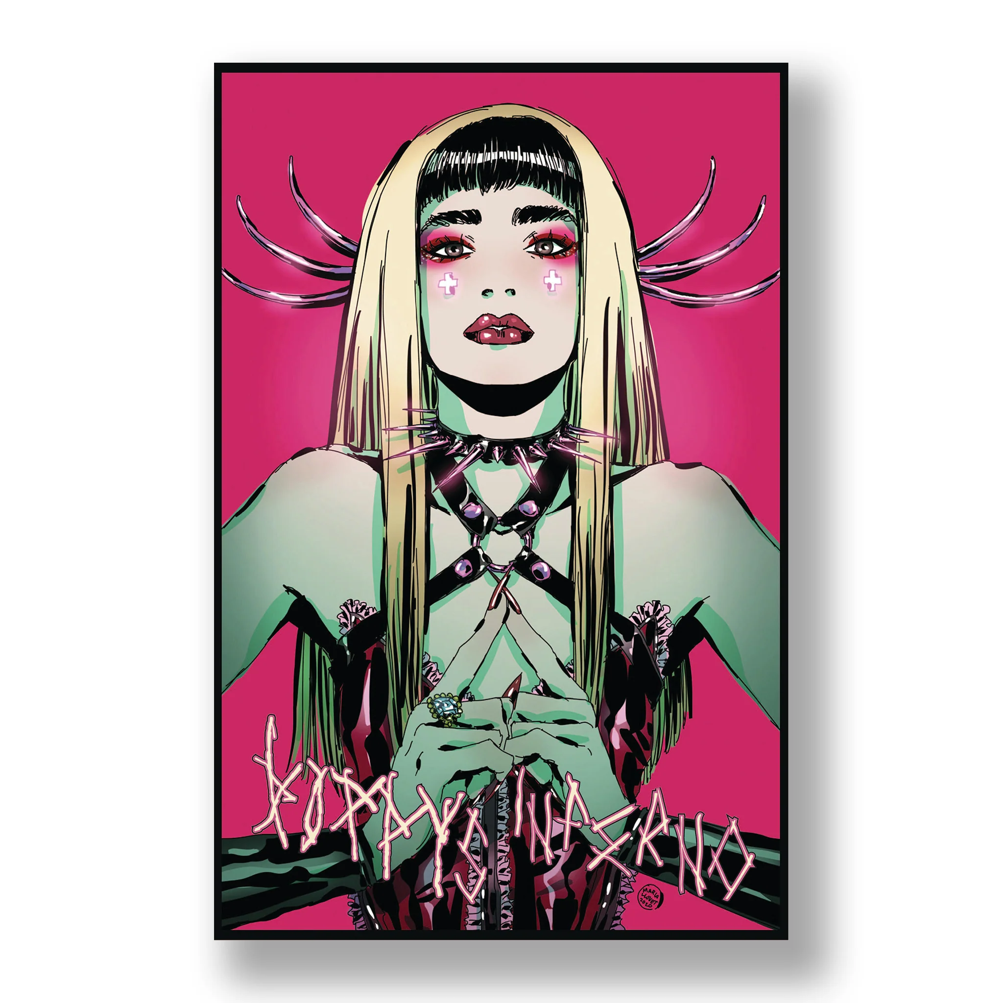 Poppy: Poppy's Inferno - Hardcover PINK Variant