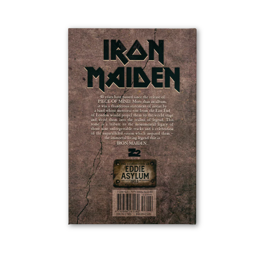 SIGNED Iron Maiden: Piece Of Mind - Hardcover - Image 6