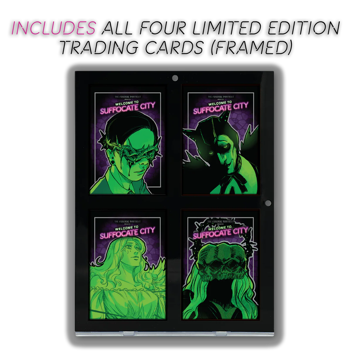 The Funeral Portrait: Welcome To Suffocate City - SIGNED Graphic Novel (Platinum Limited Edition) - Image 2