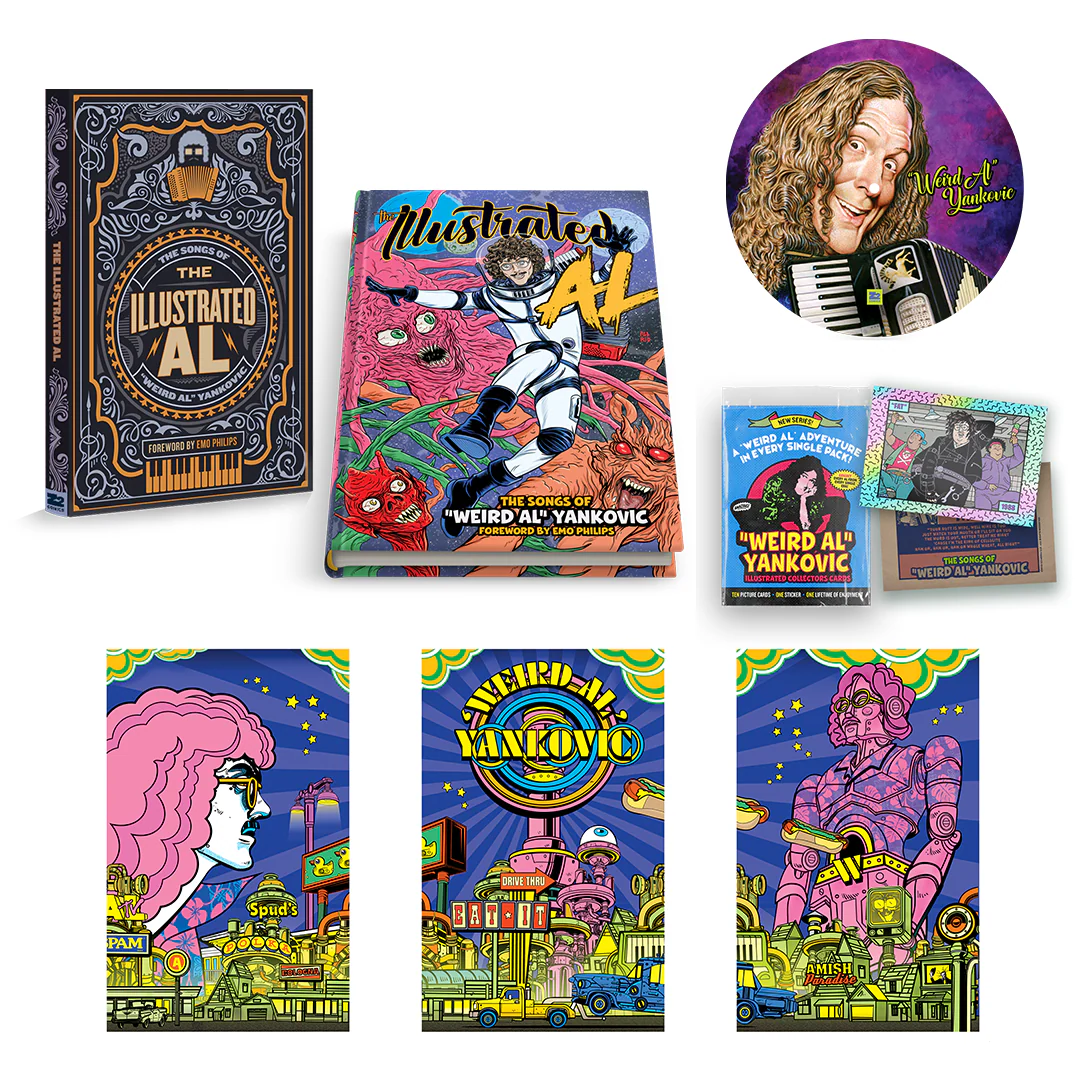 The Illustrated Al: The Songs of “Weird Al” Yankovic - Deluxe Book - Image 3